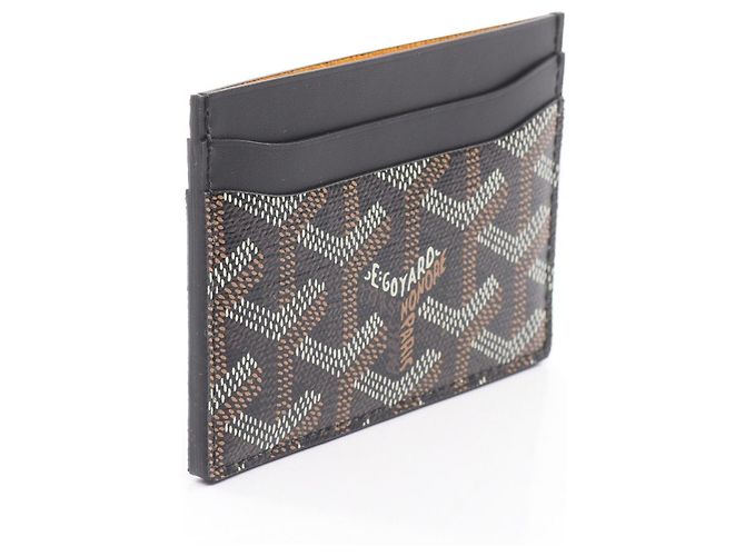 Tarjetero Goyard Saint-Sulpice Castaño Negro Blanco - vista 2