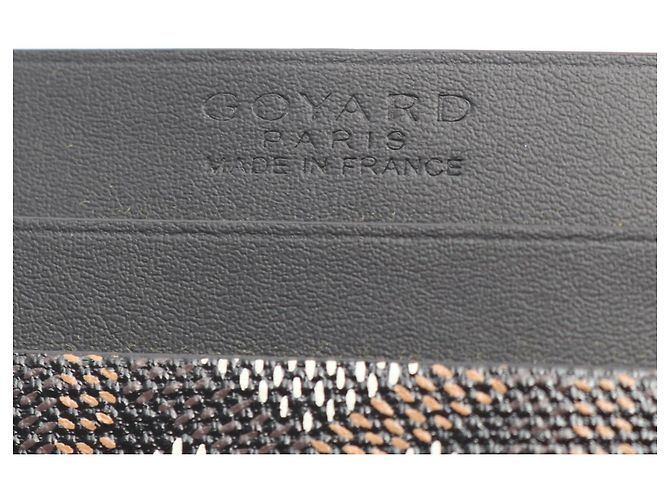 Tarjetero Goyard Saint-Sulpice Castaño Negro Blanco - vista 4
