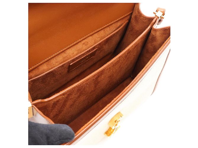 Borsa 2-Way Cassandra Yves Saint Laurent Paris Marrone Crudo - vista 3