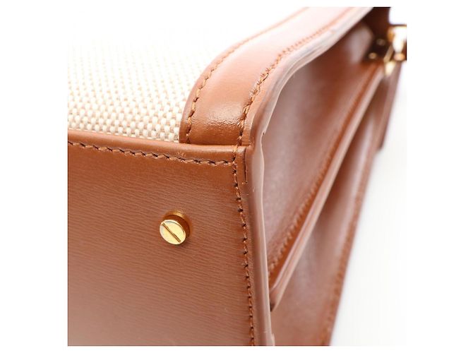 Borsa 2-Way Cassandra Yves Saint Laurent Paris Marrone Crudo - vista 7