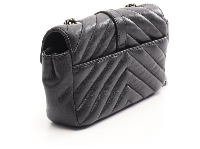 Borsa a tracolla Yves Saint Laurent Baby Chai Nero - vista 2