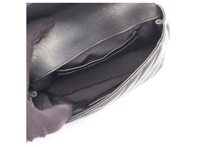 Borsa a tracolla Yves Saint Laurent Baby Chai Nero - vista 3