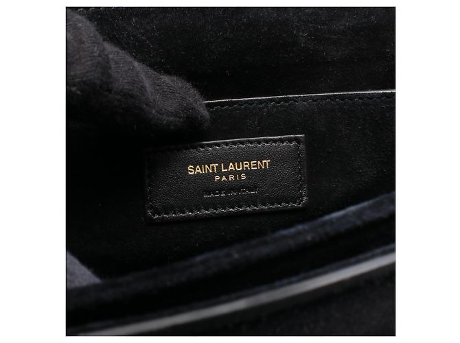 Borsa a tracolla Yves Saint Laurent Belchasse Medium Nero - vista 4