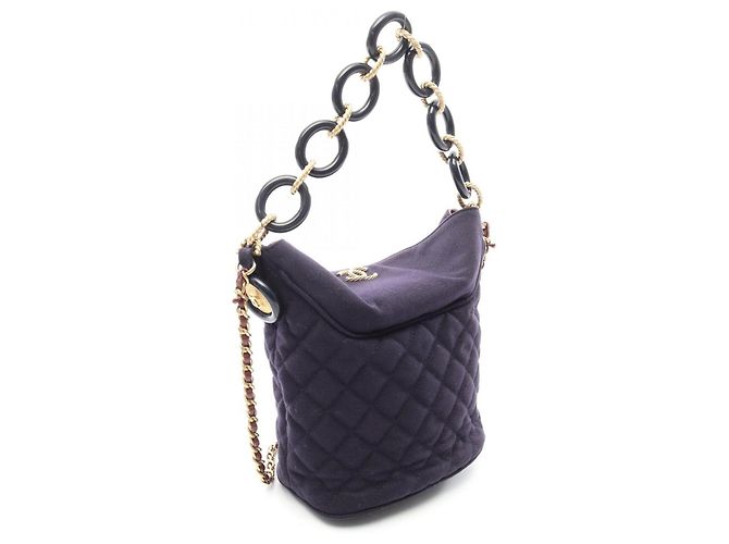 Timeless Borsa a tracolla 2-Way Matelassé Chanel Paris Hamburg Blu navy - vista 2