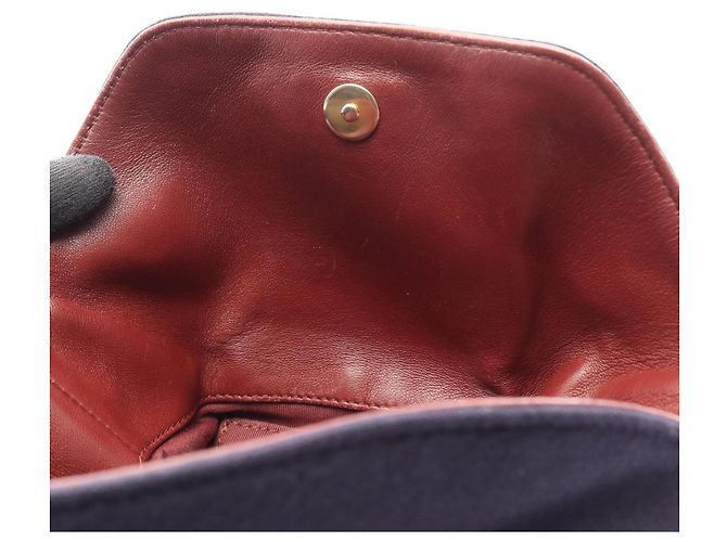Timeless Borsa a tracolla 2-Way Matelassé Chanel Paris Hamburg Blu navy - vista 7