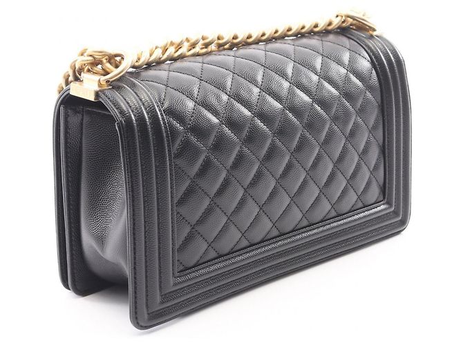 Borsa a tracolla Chanel Boy Nero - vista 2