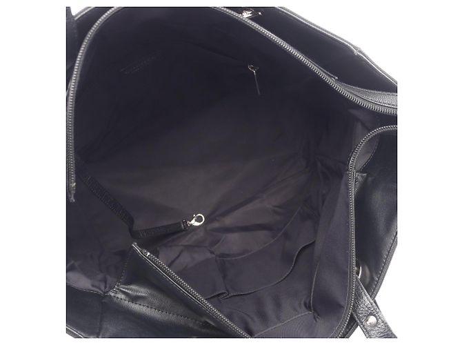 Borsa Tote Chanel Paris Biarritz MM Nero - vista 3