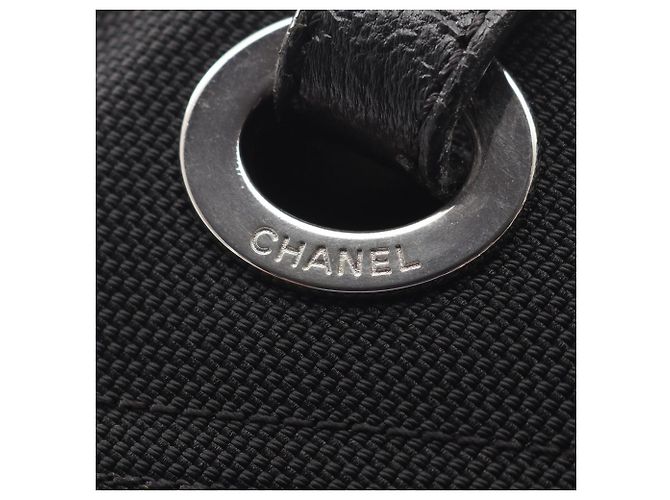 Borsa Tote Chanel Paris Biarritz MM Nero - vista 9