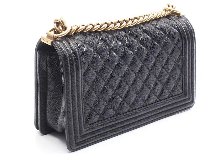Borsa a tracolla Chanel Boy Nero - vista 2
