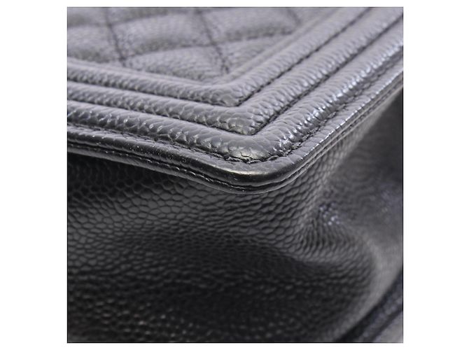 Borsa a tracolla Chanel Boy Nero - vista 6