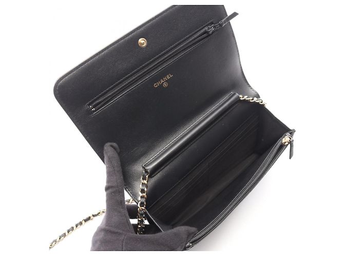 Sac à épaule Chanel Boy Noir - vue 3