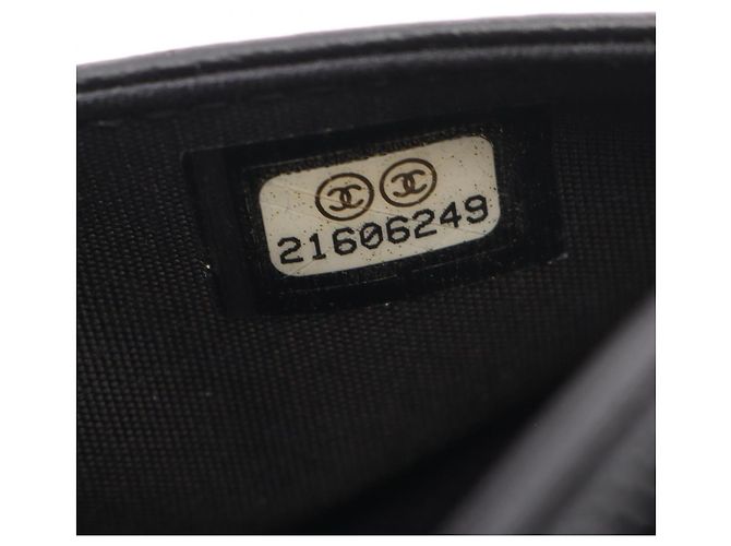 Sac à épaule Chanel Boy Noir - vue 5