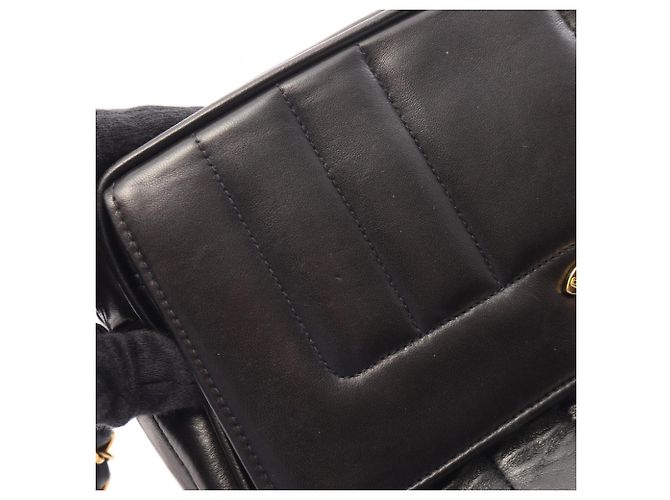 Borsa a tracolla Chanel Mademoiselle Nero - vista 10