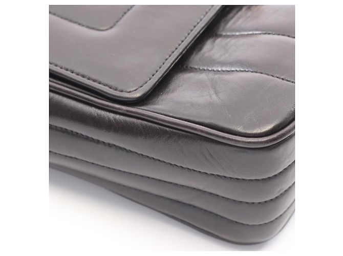 Borsa a tracolla Chanel Mademoiselle Nero - vista 6
