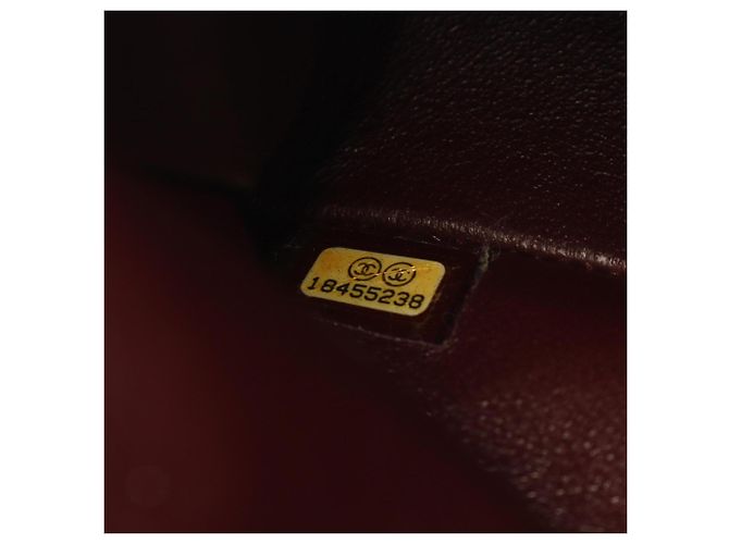Borsa a tracolla Chanel Matelassé Double Flap Nero - vista 5