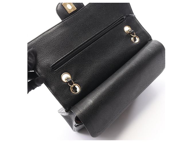 Borsa a tracolla Chanel Matelassé Double Flap Nero - vista 6