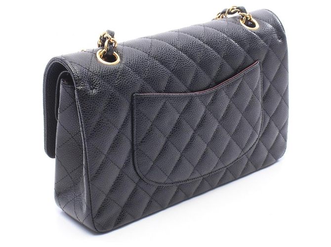 Borsa a tracolla Chanel Matelassé Double Flap Nero - vista 2