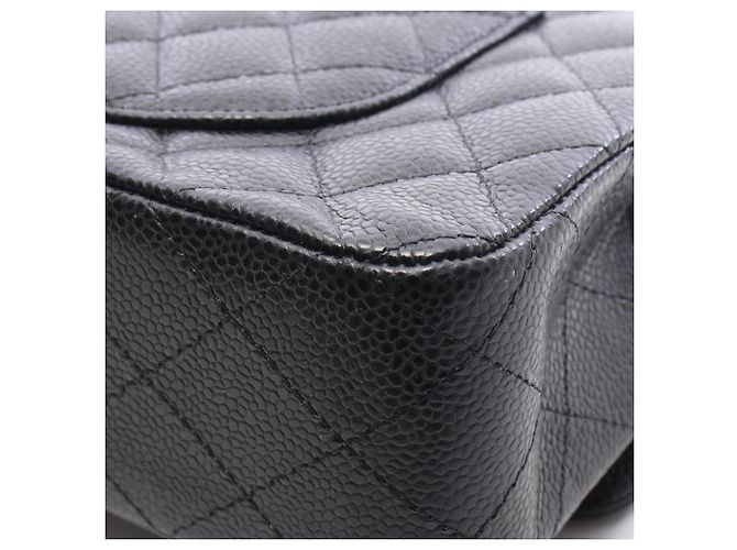 Borsa a tracolla Chanel Matelassé Double Flap Nero - vista 7
