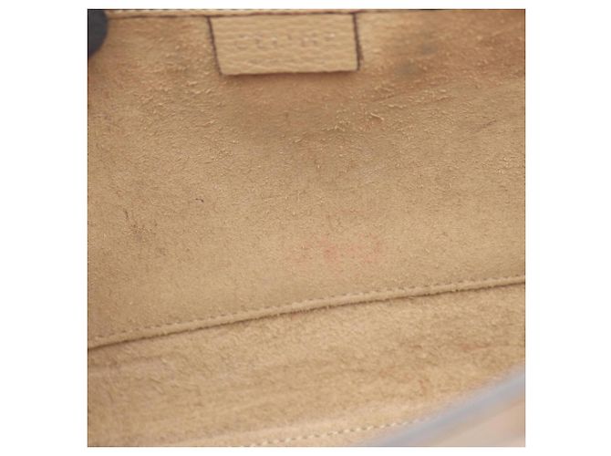 Céline Celine Luggage Nano Shopper Borsa a mano 2-Way Beige - vista 5