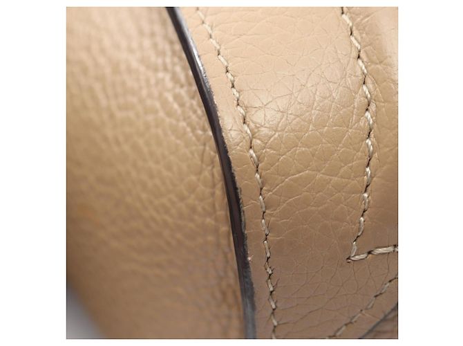 Céline Celine Luggage Nano Shopper Borsa a mano 2-Way Beige - vista 9