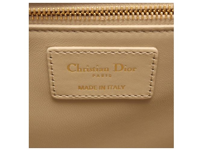 Borsa a tracolla Christian Dior Dior 30 Montaigne Beige - vista 4