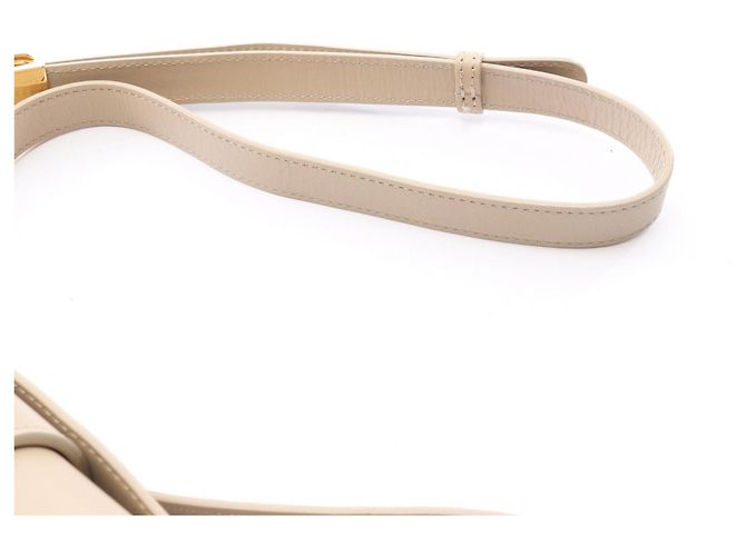 Borsa a tracolla Christian Dior Dior 30 Montaigne Beige - vista 6