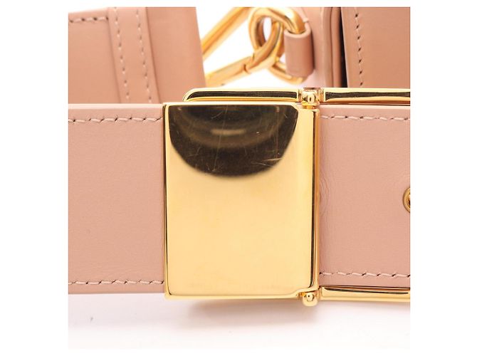 Borsa a tracolla box Dior 30 Montaigne in pelle rosa Christian Dior - vista 12