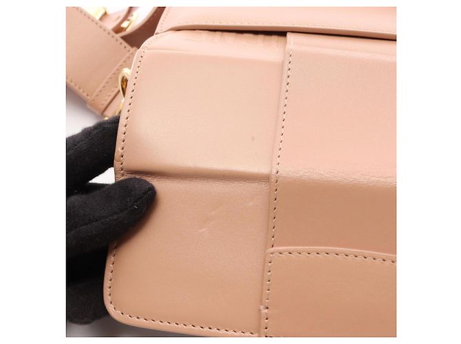 Borsa a tracolla box Dior 30 Montaigne in pelle rosa Christian Dior - vista 6