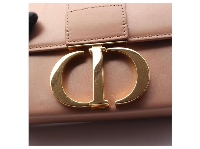 Borsa a tracolla box Dior 30 Montaigne in pelle rosa Christian Dior - vista 7