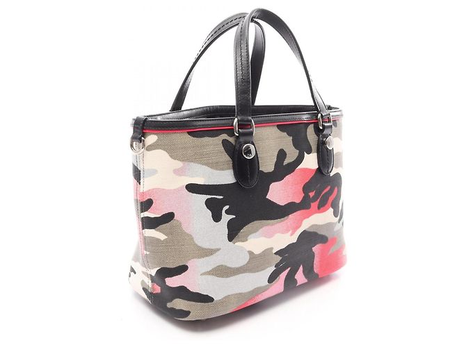 Borsa Christian Dior Camouflage Nero Multicolore - vista 2