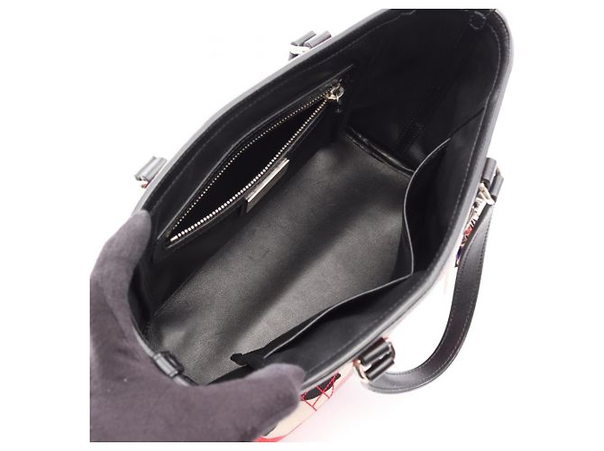 Borsa Christian Dior Camouflage Nero Multicolore - vista 3