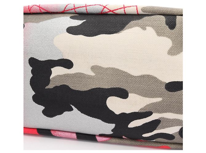 Borsa Christian Dior Camouflage Nero Multicolore - vista 6