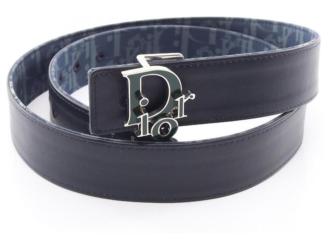 Christian Dior Dior x Denim Tears Wendelgürtel Grün Marineblau - Ansicht 5