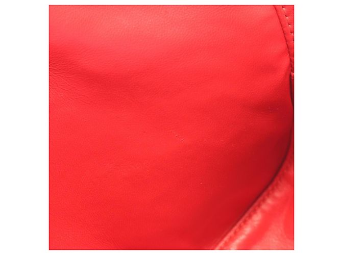 Borsa a mano clutch Balenciaga Triangle Second Bag Nero - vista 9