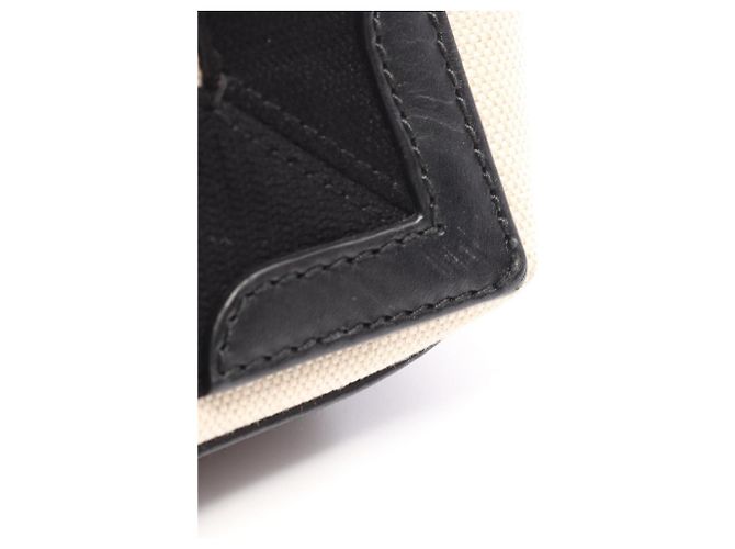 Borsa a mano 2-Way Balenciaga Cabas XS Navy Nero Bianco - vista 5