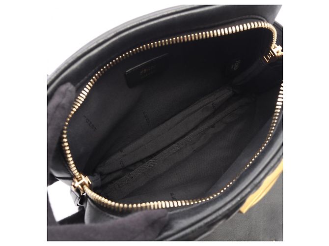 Fendi FF Embossed Upside Down Gürteltasche Schwarz - Ansicht 3