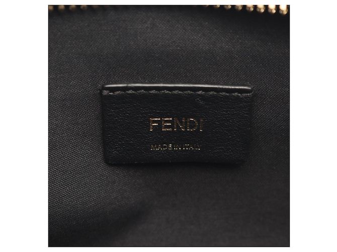 Fendi FF Embossed Upside Down Gürteltasche Schwarz - Ansicht 4