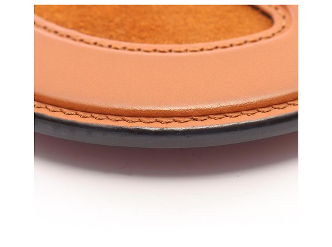 Borsa a tracolla porta-cellulare Fendi in pelle e camoscio marrone - vista 6