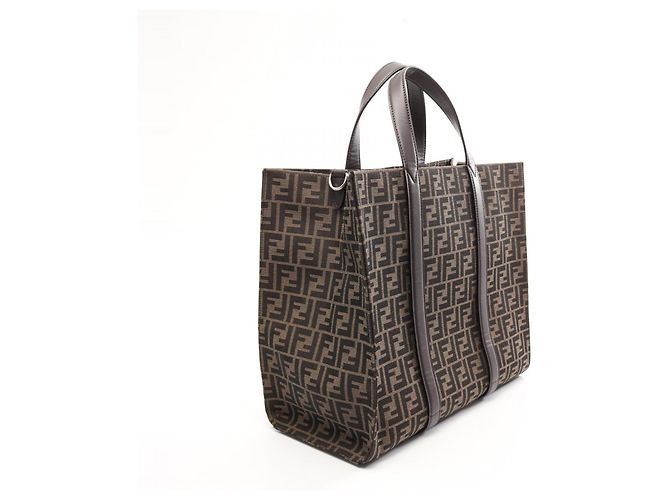 Fendi Zucca 2-Way Tote Bag/Handtasche Braun - Ansicht 2