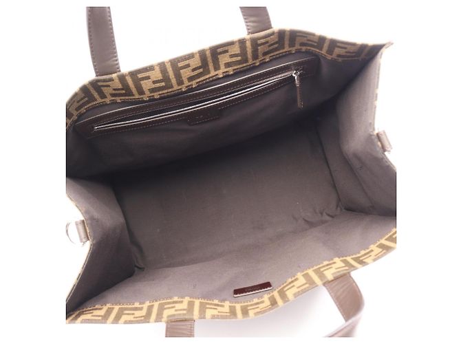 Fendi Zucca 2-Way Tote Bag/Handtasche Braun - Ansicht 3