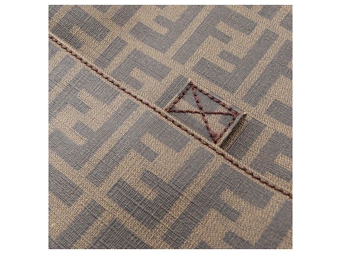 Borsa a tracolla Fendi Zucca Marrone Nero - vista 7