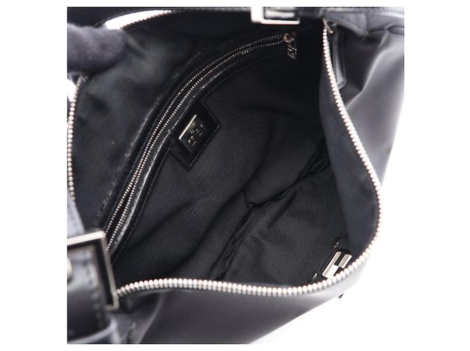 Borsa a tracolla Fendi Zucca Nero - vista 3