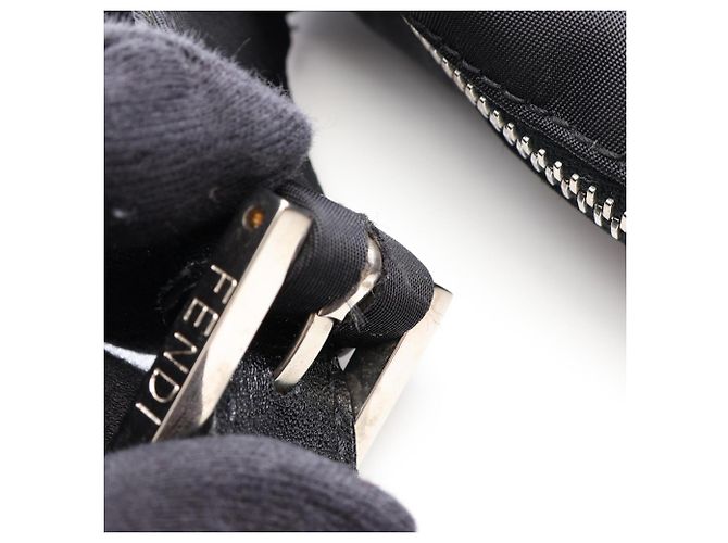 Borsa a tracolla Fendi Zucca Nero - vista 7