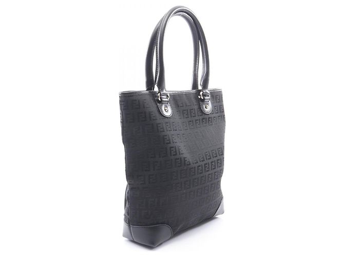 Fendi Zucchino Tote Bag Schwarz - Ansicht 2