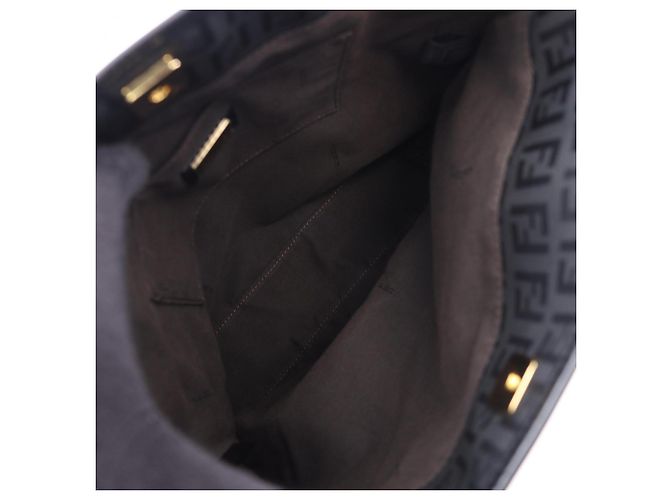 Fendi Zucchino Tote Bag Schwarz - Ansicht 3