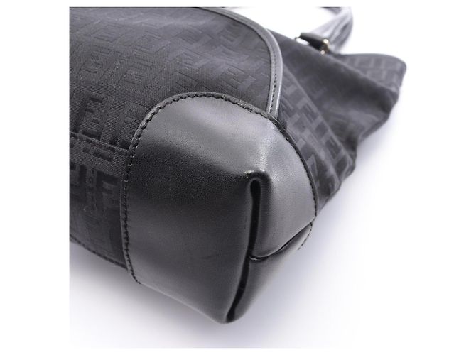 Fendi Zucchino Tote Bag Schwarz - Ansicht 5