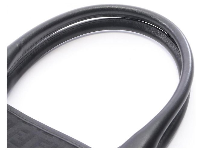 Fendi Zucchino Tote Bag Schwarz - Ansicht 6