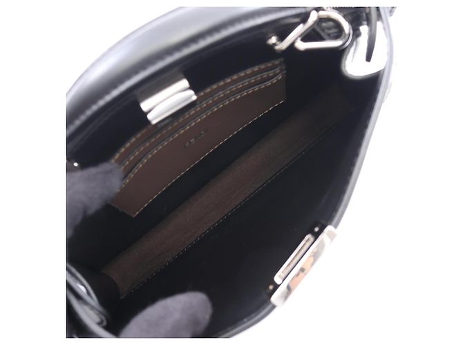 Bolso 2-Way Fendi Peekaboo ISeeU X-Cross Zucca Castaño Negro - vista 3