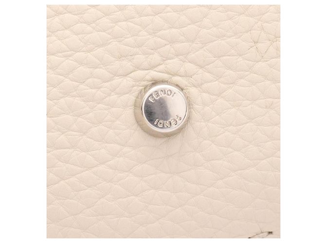Borsa a mano 2-Way Fendi Peekaboo Regular Marrone Crudo - vista 12