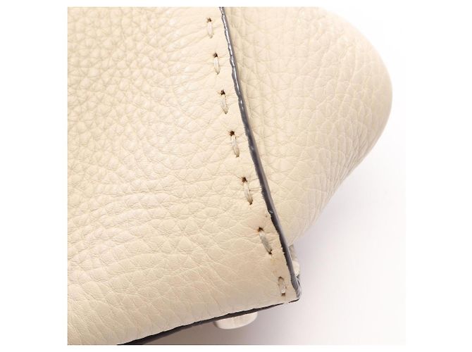Borsa a mano 2-Way Fendi Peekaboo Regular Marrone Crudo - vista 6